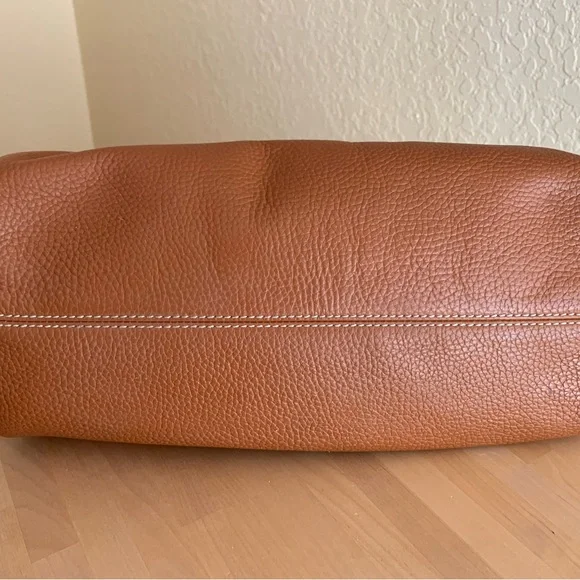 Dooney & Bourke Brown Leather Handbag - Picture 5 of 10